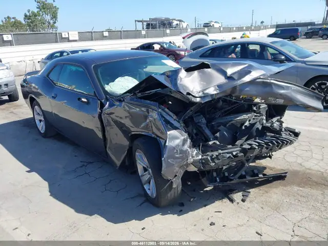 2C3CDZAG0PH602389 — 2023 Dodge Challenger SXT, Передняя часть (Front End), фото до ремонта