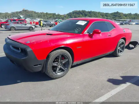 2009 Dodge Challenger R/T VIN 2B3LJ54T09H511567 фото 3