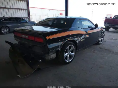 2C3CDYAG9CH101330 — 2012 Dodge Challenger, фото 5 с аукциона IAAI, Повреждения со всех сторон