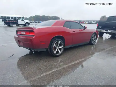 2C3CDYBT8EH257406 — 2014 Dodge Challenger, фото 5 с аукциона IAAI, Передняя часть слева