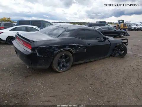 2C3CDYAG1EH249958 — 2014 Dodge Challenger, фото 5 с аукциона IAAI, Передняя часть справа
