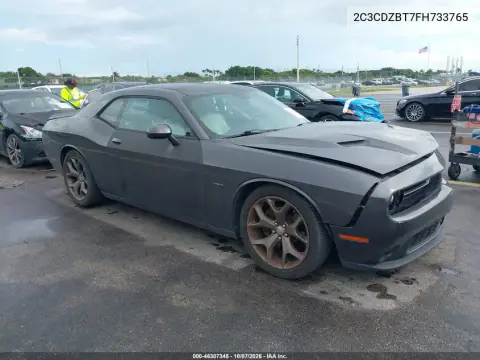 2015 Dodge Challenger R/T Plus VIN 2C3CDZBT7FH733765 фото 2