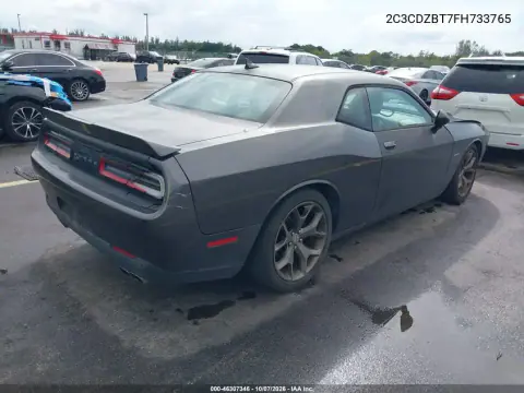 2015 Dodge Challenger R/T Plus VIN 2C3CDZBT7FH733765 фото 5