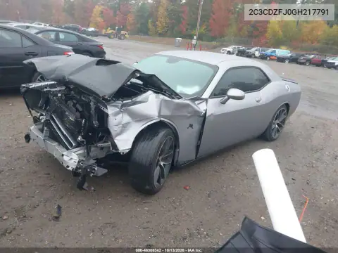 2016 Dodge Challenger R/T Scat Pack VIN 2C3CDZFJ0GH217791 фото 2