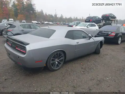 2016 Dodge Challenger R/T Scat Pack VIN 2C3CDZFJ0GH217791 фото 4