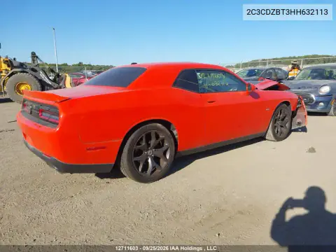 2017 Dodge Challenger VIN 2C3CDZBT3HH632113 фото 4