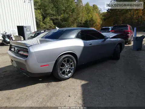 2017 Dodge Challenger Gt VIN 2C3CDZGG8HH629607 фото 5