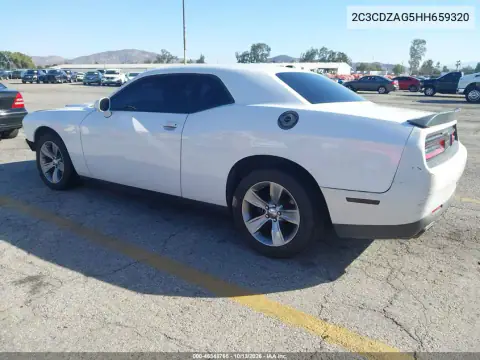 2C3CDZAG5HH659320 — 2017 Dodge Challenger, фото 3 с аукциона IAAI, Передняя часть