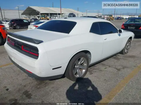 2C3CDZAG5HH659320 — 2017 Dodge Challenger, фото 4 с аукциона IAAI, Передняя часть