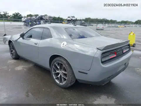 2018 Dodge Challenger Sxt VIN 2C3CDZAG5JH321924 фото 4