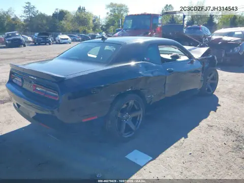 2018 Dodge Challenger R/T Scat Pack VIN 2C3CDZFJ7JH314543 фото 4