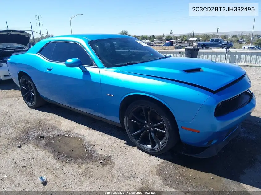 2018 Dodge Challenger R/T VIN 2C3CDZBT3JH332495 фото 2