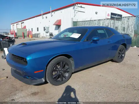 2C3CDZKG4LH207172 — 2020 Dodge Challenger, фото 3 с аукциона IAAI, Сзади слева