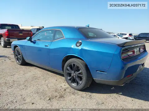2C3CDZKG4LH207172 — 2020 Dodge Challenger, фото 4 с аукциона IAAI, Сзади слева
