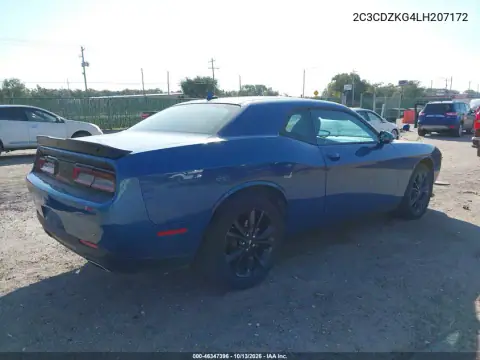 2C3CDZKG4LH207172 — 2020 Dodge Challenger, фото 5 с аукциона IAAI, Сзади слева