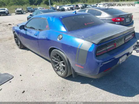2C3CDZFJ5LH113792 — 2020 Dodge Challenger, фото 4 с аукциона IAAI, Передняя часть
