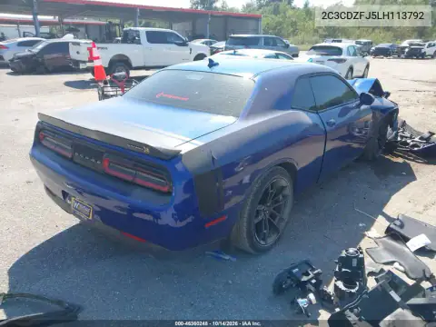 2C3CDZFJ5LH113792 — 2020 Dodge Challenger, фото 5 с аукциона IAAI, Передняя часть