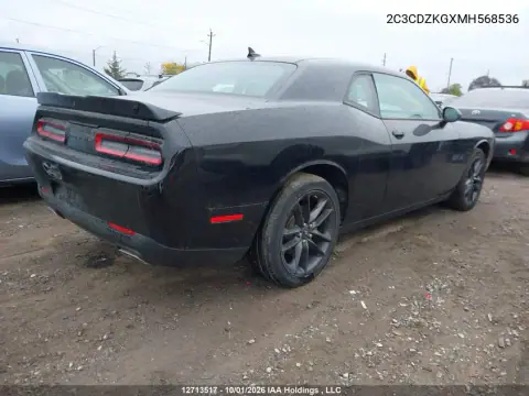 2021 Dodge Challenger VIN 2C3CDZKGXMH568536 фото 4