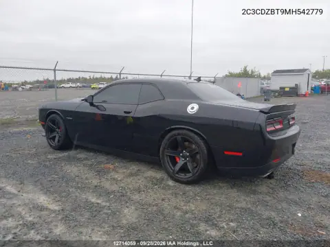 2021 Dodge Challenger R/T VIN 2C3CDZBT9MH542779 фото 3
