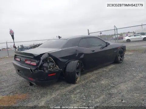 2021 Dodge Challenger R/T VIN 2C3CDZBT9MH542779 фото 4