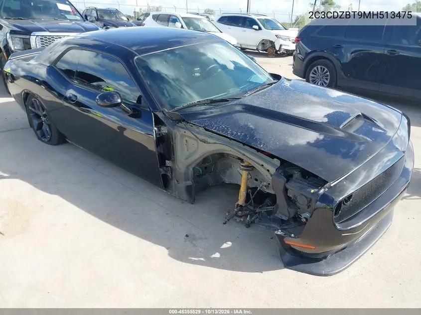 2021 Dodge Challenger R/T VIN 2C3CDZBT9MH513475 фото 1