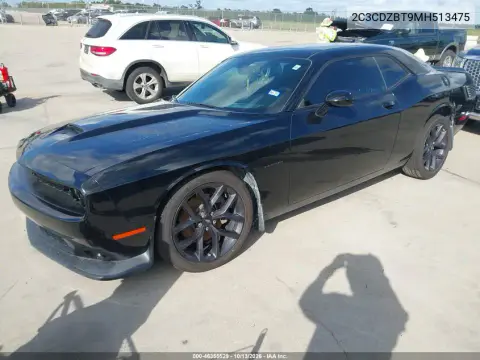 2021 Dodge Challenger R/T VIN 2C3CDZBT9MH513475 фото 2