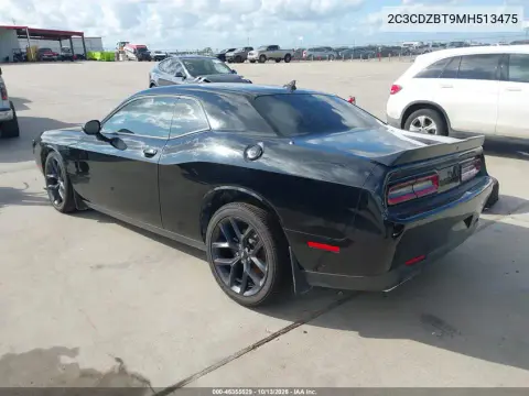 2021 Dodge Challenger R/T VIN 2C3CDZBT9MH513475 фото 3