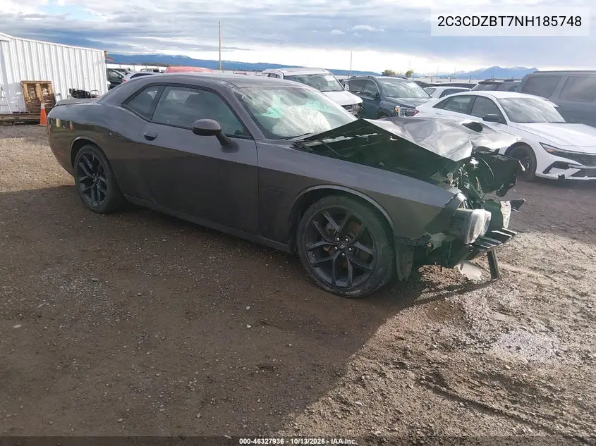 2022 Dodge Challenger R/T VIN 2C3CDZBT7NH185748 фото 2