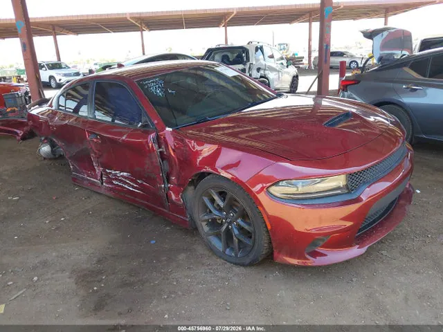 2021 Dodge Charger Gt Rwd VIN 2C3CDXHG4MH656686 фото 1