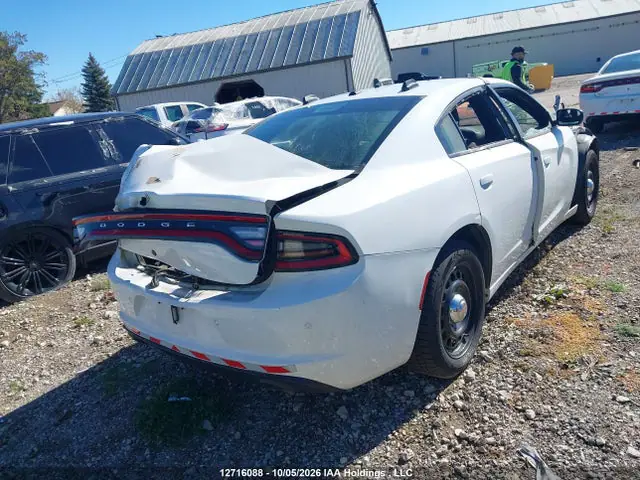 2C3CDXKG0PH657329 — 2023 Dodge Charger Police, фото 4 с аукциона IAAI 14.10.2026, Задняя часть