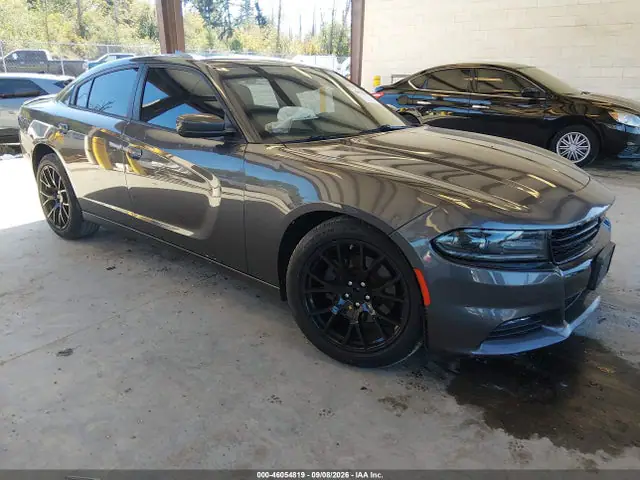 2C3CDXCT7FH901701 — 2015 Dodge Charger R/T, Передняя часть слева (Left Front), фото до ремонта