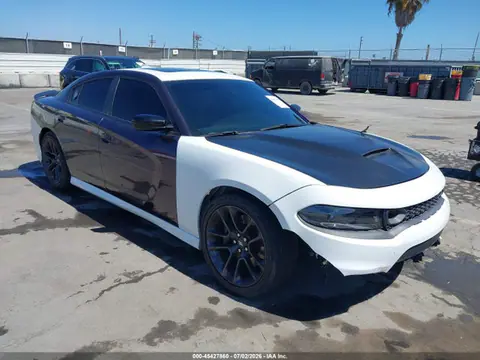 2C3CDXGJ3PH592254 — 2023 Dodge Charger SCAT PACK, Передняя часть (Front End), фото до ремонта