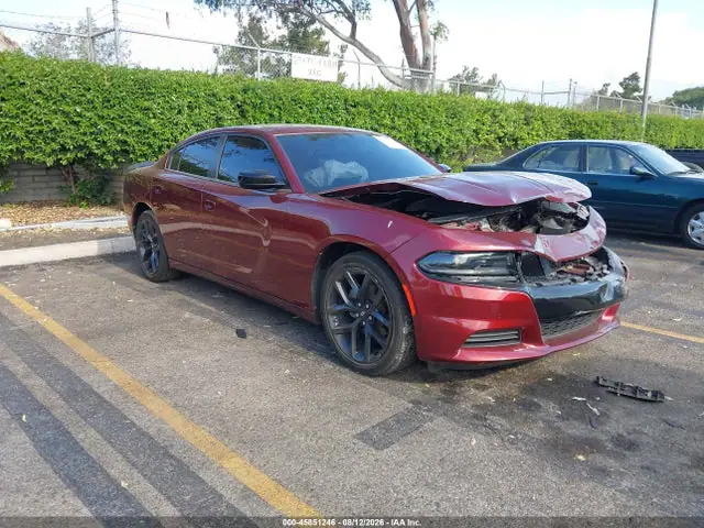 2C3CDXBG6NH161769 — 2022 Dodge Charger SXT RWD, Передняя часть (Front End), фото до ремонта