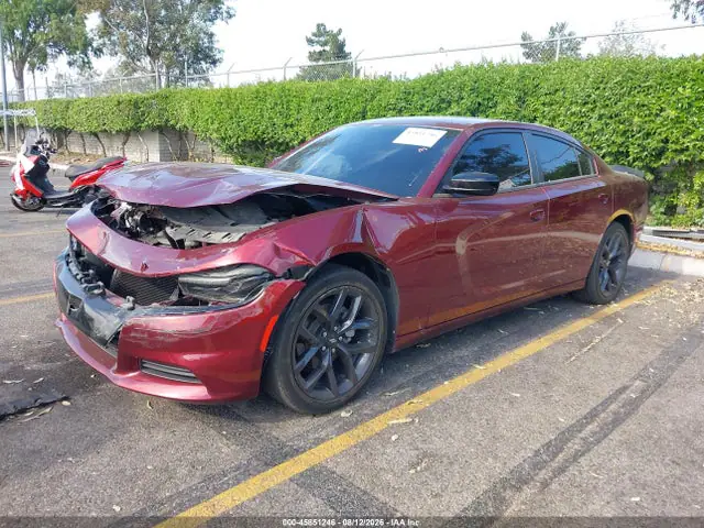 2C3CDXBG6NH161769 — 2022 Dodge Charger SXT RWD, фото 2 с аукциона IAAI 29.09.2026, Передняя часть