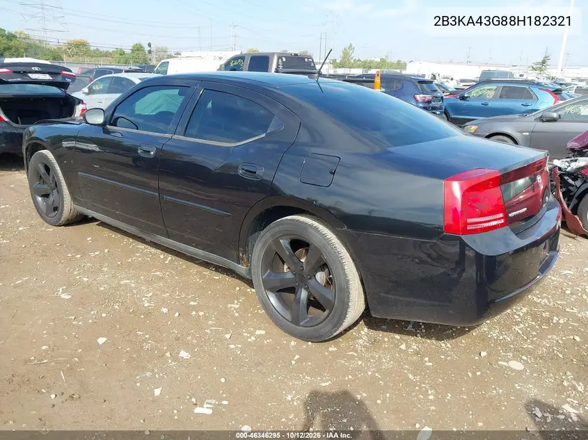 2008 Dodge Charger VIN 2B3KA43G88H182321 фото 4