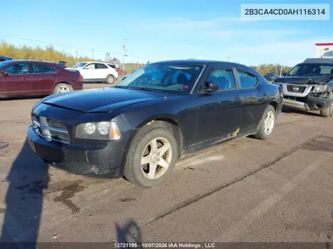 2010 Dodge Charger VIN 2B3CA4CD0AH116314 фото 3