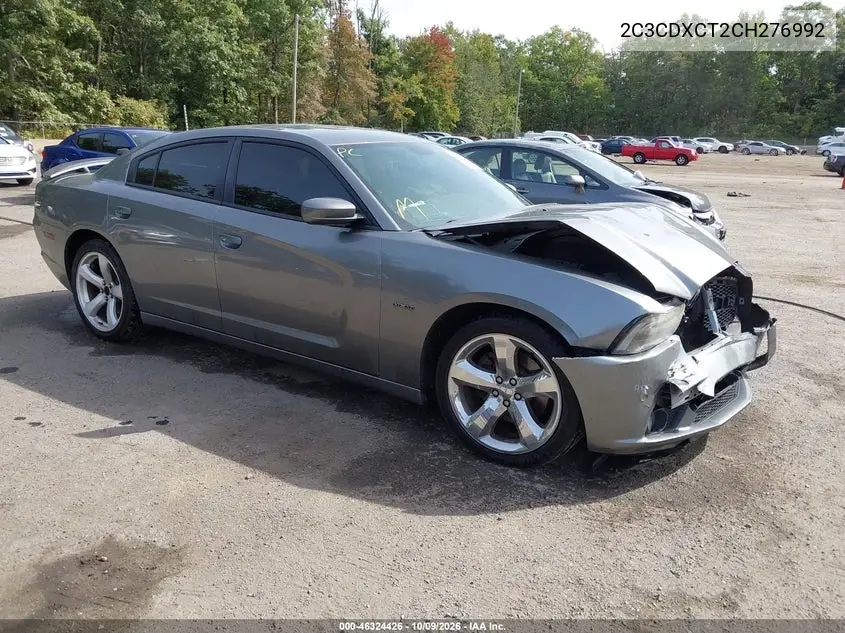 2012 Dodge Charger R/T VIN 2C3CDXCT2CH276992 фото 2