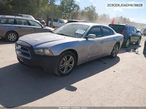 2013 Dodge Charger Sxt VIN 2C3CDXJG6DH678828 фото 2