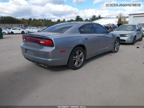 2013 Dodge Charger Sxt VIN 2C3CDXJG6DH678828 фото 4