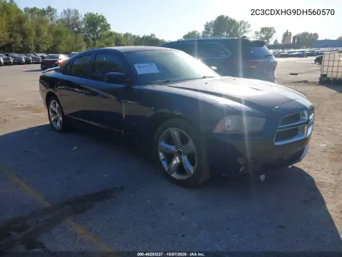 2013 Dodge Charger Sxt Plus VIN 2C3CDXHG9DH560570 фото 1
