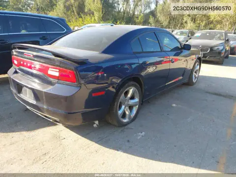 2013 Dodge Charger Sxt Plus VIN 2C3CDXHG9DH560570 фото 4