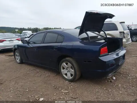 2014 Dodge Charger Se VIN 2C3CDXBG6EH107887 фото 3