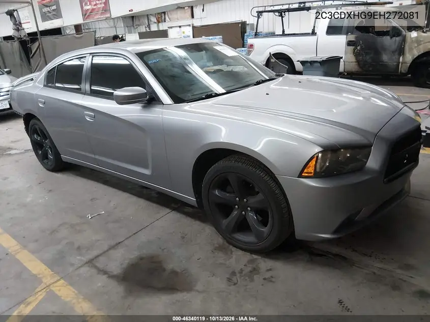 2014 Dodge Charger Sxt VIN 2C3CDXHG9EH272081 фото 1