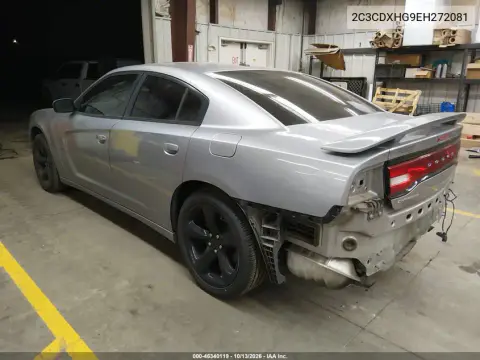 2014 Dodge Charger Sxt VIN 2C3CDXHG9EH272081 фото 3