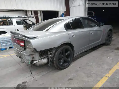 2014 Dodge Charger Sxt VIN 2C3CDXHG9EH272081 фото 4
