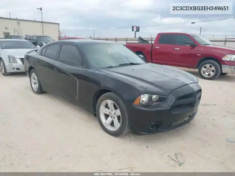 2C3CDXBG3EH349651 — 2014 Dodge Charger, Возвращение во владение, фото до ремонта