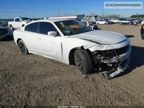 2016 Dodge Charger Sxt VIN 2C3CDXHG9GH332685 фото 2