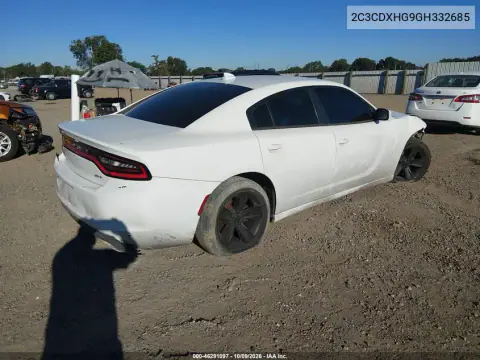 2016 Dodge Charger Sxt VIN 2C3CDXHG9GH332685 фото 5