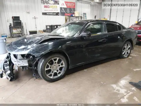 2016 Dodge Charger Se VIN 2C3CDXFG3GH105320 фото 2