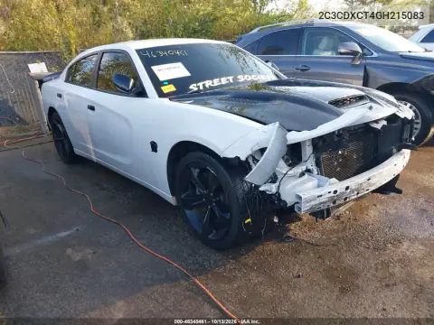 2C3CDXCT4GH215083 — 2016 Dodge Charger, Передняя часть, фото до ремонта